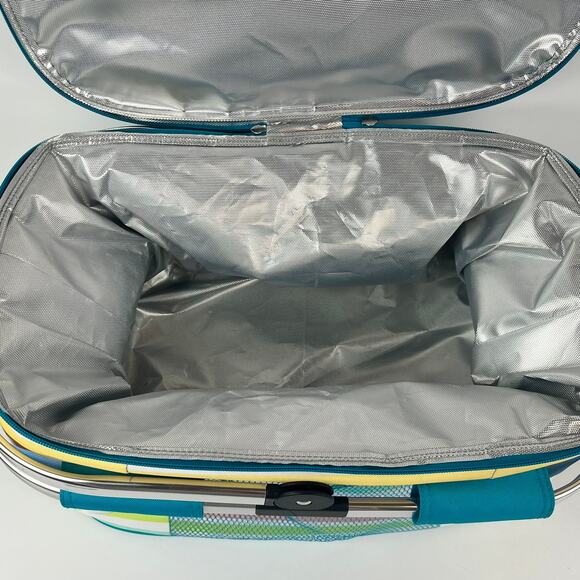 Sun Squad Soft Insulated Cooler 36 Cans Target Exclusive Retired Picnic Basket - Picture 5 of 9